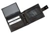  Čierna pánska kožená peňaženka Giultieri v darčekovej krabičke