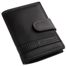    Giultieri: čierny a sivý držiak na karty s držiakom na papierové peniaze