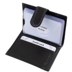    Giultieri: čierny a sivý držiak na karty s držiakom na papierové peniaze