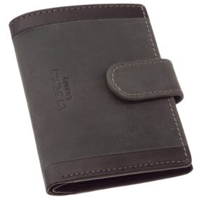  Červený kožený držiak na karty La Scala s vypínačom