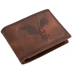  Kožená peňaženka GreenDeed so vzorom horských bicyklov