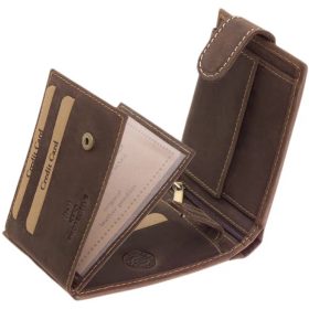    Lovecká pánska kožená peňaženka GreenDeed so vzorom jeleňa