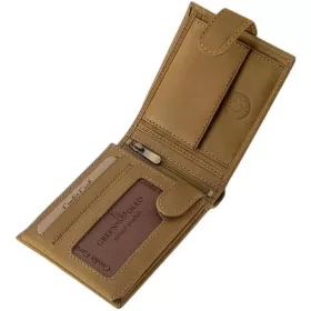  Kožená peňaženka GreenDeed s potlačou traktora, RFID