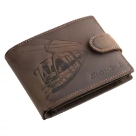  Kožená peňaženka GreenDeed s retro Lada, vzor Zsiguli