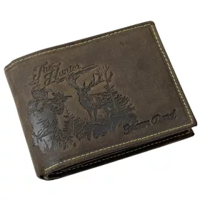  Kožená peňaženka GreenDeed so vzorom horských bicyklov