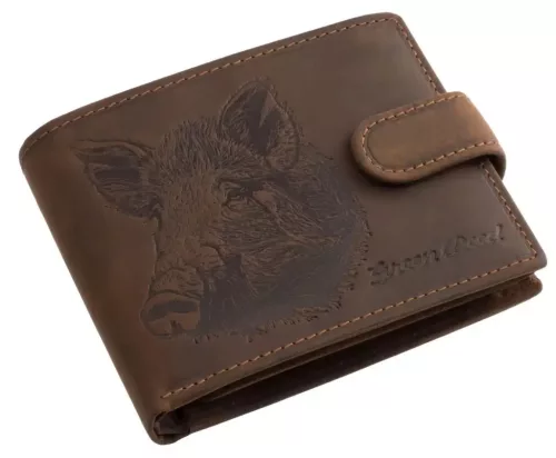  Rybárska pánska peňaženka GreenDeed so vzorom sumca