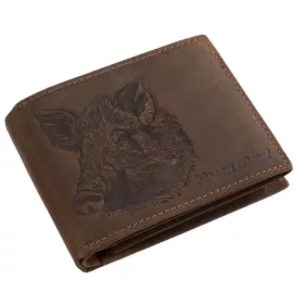  Kožená peňaženka GreenDeed s futbalovou potlačou