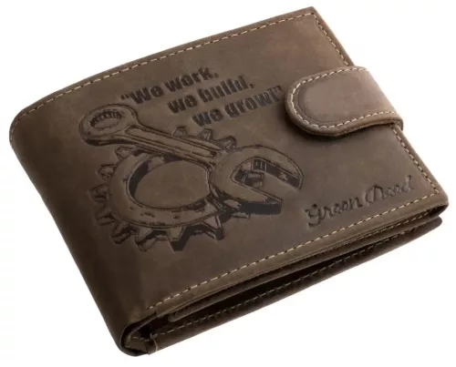  Rybárska pánska peňaženka GreenDeed so vzorom sumca