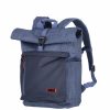  Travelite: Dôkazný modrý rolovací batoh 60 cm