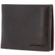  Tom Tailor Barry horizontálna hnedá pánska kožená peňaženka s RFID ochranou 11 × 8,5 cm