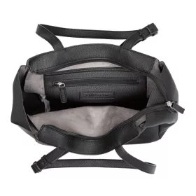    Čierna dámska taška cez rameno Tom Tailor Lotta 21 × 21 cm