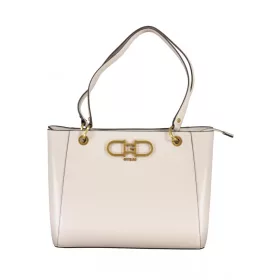    Dámska kabelka cez rameno Guess púdrovej farby 36 x 27 x 9 cm
