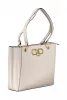  Dámska kabelka cez rameno Guess púdrovej farby 36 x 27 x 9 cm