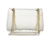 Valentino Bags fehér női steppelt válltáska 26 x 17 x 7 cm