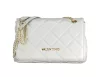  Dámska prešívaná kabelka cez rameno Valentino Bags sivá 26 x 17 x 7 cm