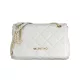  Dámska prešívaná kabelka cez rameno Valentino Bags sivá 26 x 17 x 7 cm