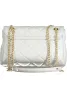  Dámska prešívaná kabelka cez rameno Valentino Bags sivá 26 x 17 x 7 cm