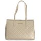   Valentino bézs női steppelt válltáska 40 x 28 x 16 cm