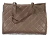  Dámska prešívaná kabelka cez rameno Valentino v béžovej farbe 40 x 28 x 16 cm
