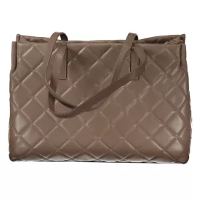    Dámska prešívaná kabelka cez rameno Valentino v béžovej farbe 40 x 28 x 16 cm