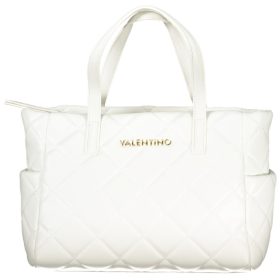   Dámska prešívaná kabelka cez rameno Valentino biela 30 x 20 x 14 cm