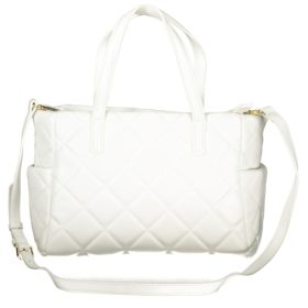   Dámska prešívaná kabelka cez rameno Valentino biela 30 x 20 x 14 cm