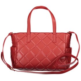    Dámska prešívaná kabelka cez rameno Valentino červená 30 x 20 x 14 cm