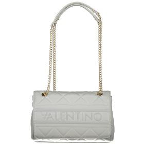    Dámska prešívaná kabelka cez rameno Valentino sivá 25 x 16 x 9 cm