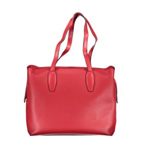 Červená taška Valentino Bags 38 x 32 x 12