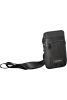  Pánska čierna bočná kabelka cez rameno Valentino Bags 20 x 18 x 2 cm
