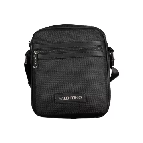  Pánska čierna bočná kabelka cez rameno od Valentino Bags