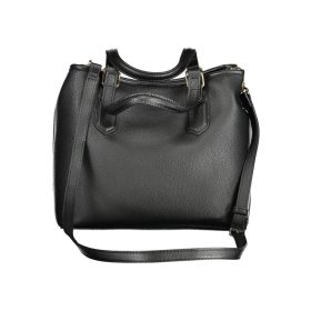    Dámska čierna kabelka Valentino, taška cez rameno 28 x 24 x 17 cm