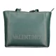  Dámska kabelka cez rameno Valentino v lesnej zelenej farbe 33 x 27 x 12 cm