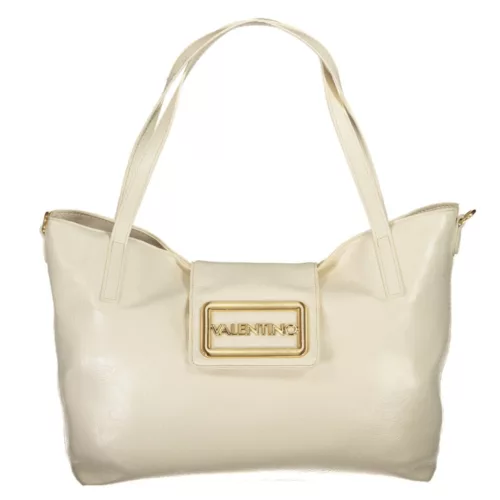  Dámska béžová kabelka cez rameno Valentino 33 x 25 x 13 cm
