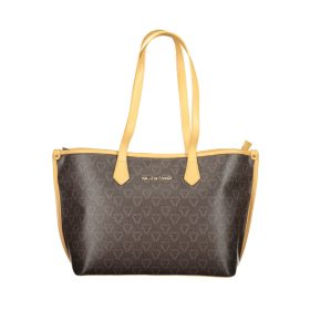    Dámska hnedá kabelka cez rameno Valentino, nákupná taška 47 x 27 x 15 cm