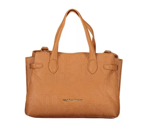 Valentino Bags mintás konyakbarna női válltáska 30 x 23 x 15 cm