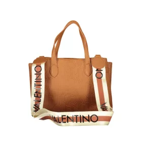   Valentino Bags mintás konyakbarna női válltáska 30 x 23 x 15 cm