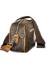  Dámska hnedá bočná kabelka Valentino Bags, crossbody 21 x 14 x 7 cm