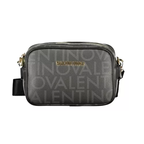  Dámska čierna bočná kabelka Valentino Bags, crossbody 21 x 14 x 7 cm