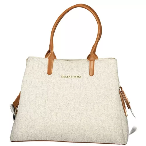  Dámska kabelka Valentino Bags béžovo-koňakovej farby so vzorom 37 x 28 x 14 cm