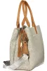  Dámska kabelka Valentino Bags béžovo-koňakovej farby so vzorom 37 x 28 x 14 cm