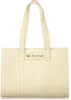  Dámska béžová kabelka cez rameno Valentino Bags s bočným popruhom 34 × 25 × 14 cm
