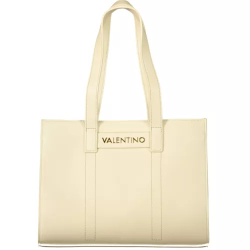  Dámska béžová kabelka cez rameno Valentino Bags s bočným popruhom 34 × 25 × 14 cm