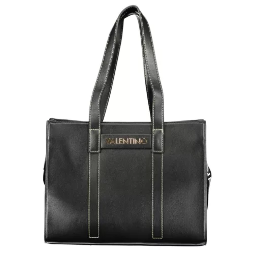  Dámska čierna kabelka cez rameno Valentino Bags s bočným popruhom 34 × 25 × 14 cm