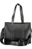  Dámska čierna kabelka cez rameno Valentino Bags s bočným popruhom 34 × 25 × 14 cm