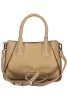  Dámska kabelka Valentino Bags hnedej farby s bočným popruhom 26 x 18 x 10 cm