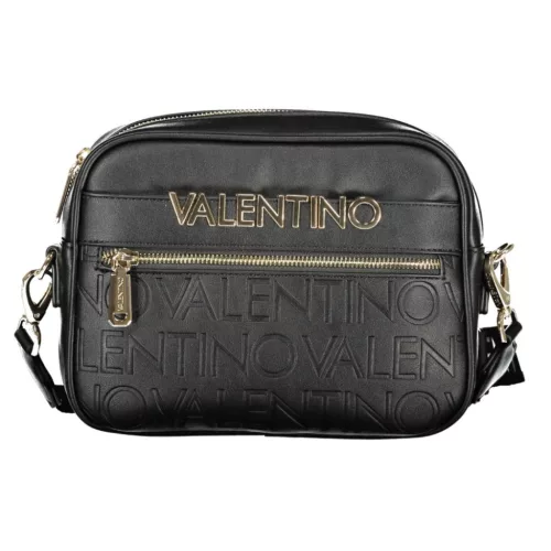 Dámska čierna kabelka cez rameno Valentino Bags, bočná taška 24 x 20 x 8 cm