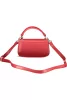  Dámska kabelka Valentino Bags červená, bočná taška 18 x 10 x 7 cm
