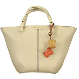    Dámska kabelka Valentina Bags béžovej farby 40 x 35 x 13 cm