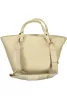  Dámska kabelka Valentina Bags béžovej farby 40 x 35 x 13 cm